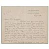 Image 1 : Eugene O'Neill Autograph Letter Signed