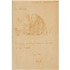 Image 2 : William Makepeace Thackeray Autograph Letter Signed with Sketch