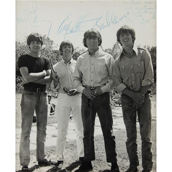 Beatles Signed Photograph