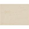 Image 2 : Ruggero Leoncavallo Autograph Musical Quotation Signed