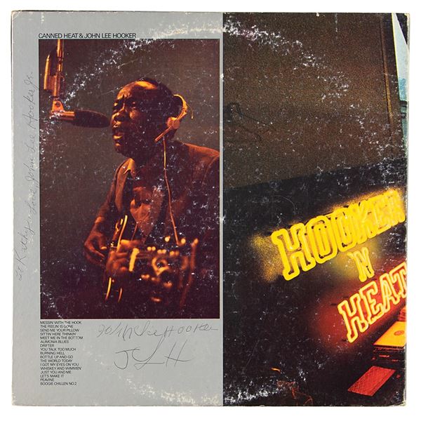 John Lee Hooker Signed Album