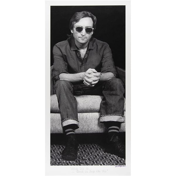 Beatles: John Lennon Giclee Print by David M. Spindel