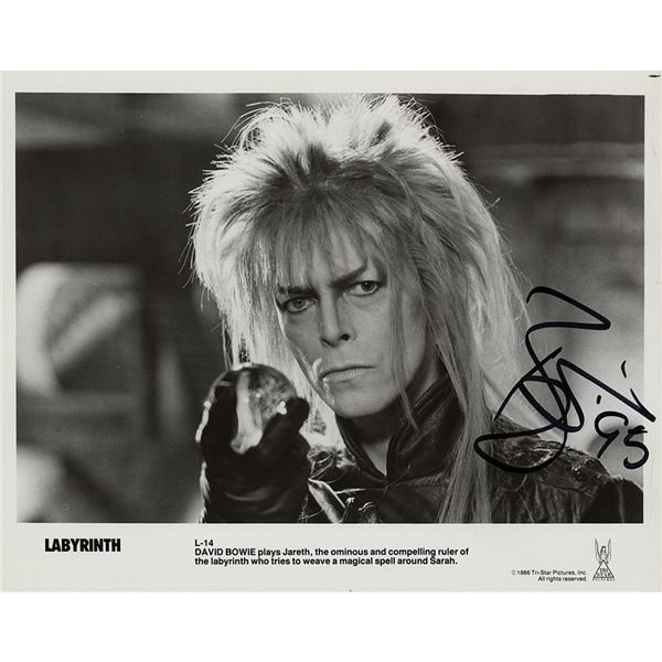 David Bowie Signed Photograph