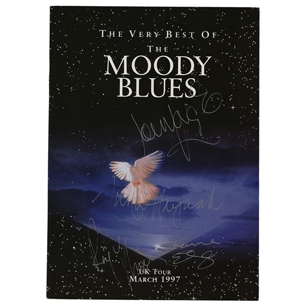 The Moody Blues Signed 1997 UK Tour Program