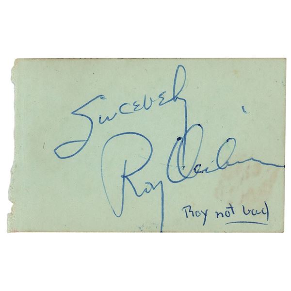 Roy Orbison Signature