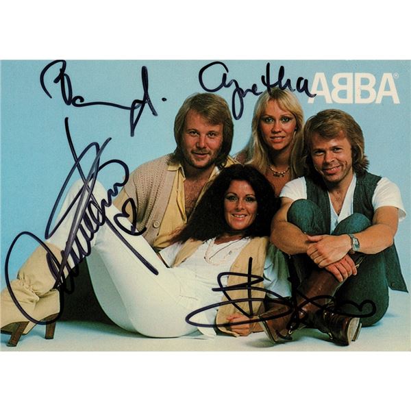 ABBA Signed Photograph