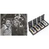 Image 1 : Steve McQueen Signed Photograph and (4) Mini Cassette Tapes