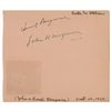 Image 1 : John and Lionel Barrymore Signatures