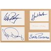 Image 2 : Bonnie and Clyde: Beatty, Dunaway, Hackman, Parsons, and Pollard (5) Signatures