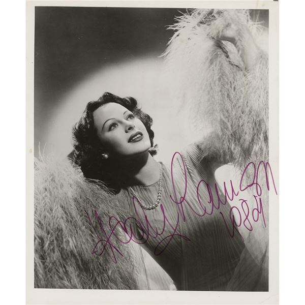 Hedy Lamarr Signed Photograph