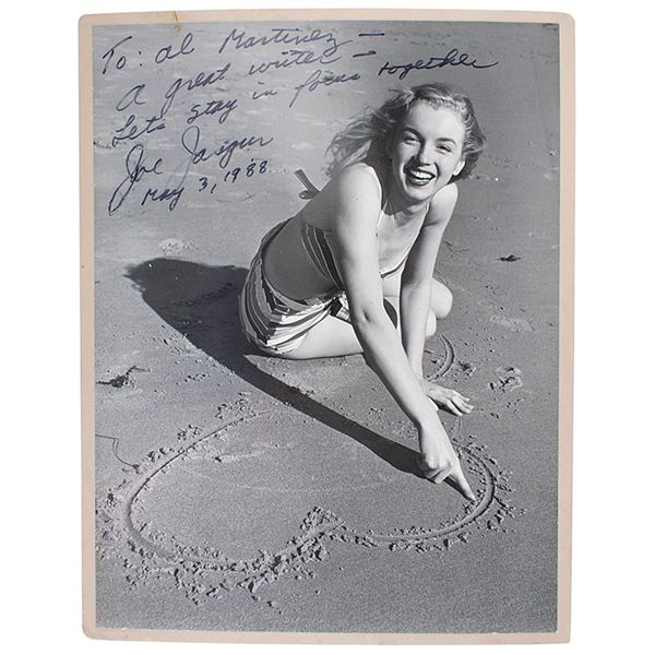 Marilyn Monroe: Joseph Jasgur Signed Photograph