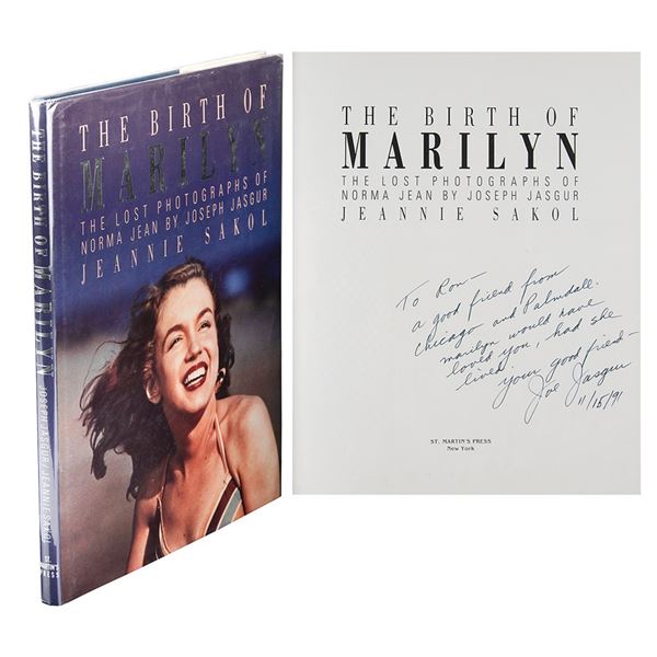 Marilyn Monroe: Joseph Jasgur Signed Book