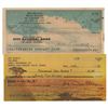 Image 1 : Three Stooges: Moe Howard and Curly-Joe DeRita (2) Signed Checks