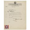 Image 1 : Connie Mack Typed Letter Signed