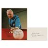 Image 1 : Willie Mosconi Signed Photo and Signature