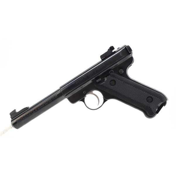 7+/10, RUGER, MODEL: MKII TARGET, CALIBER: 22 LR