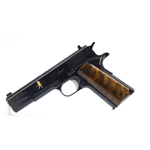 AS NEW IN BOX, SEQUENTIAL REMINGTON , MODEL: 1911 R1 BICENTENNIAL, CALIBER: 45 ACP