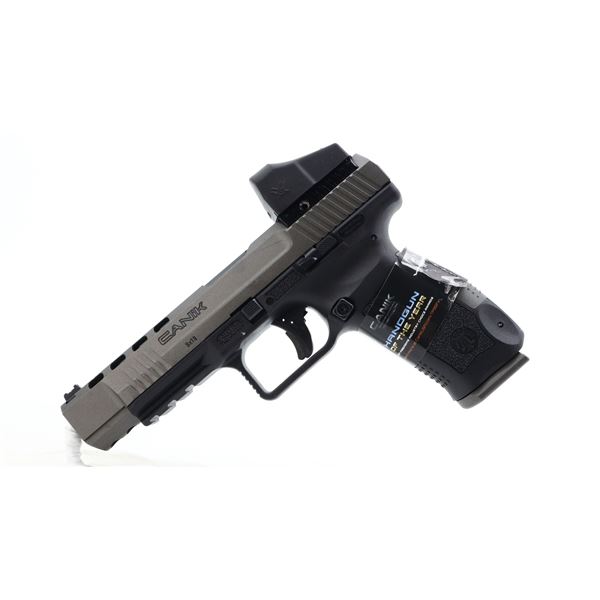 AS NEW IN CASE, CANIK, MODEL: TP9SFX, CALIBER: 9MM LUGER