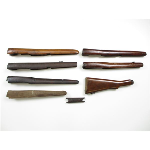 ASSORTED LEE ENFIELD STOCKS