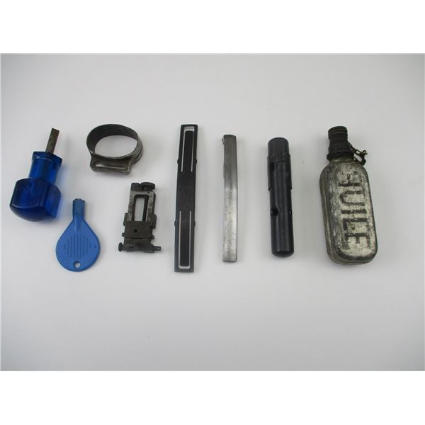 ASSORTED GUN PARTS ETC