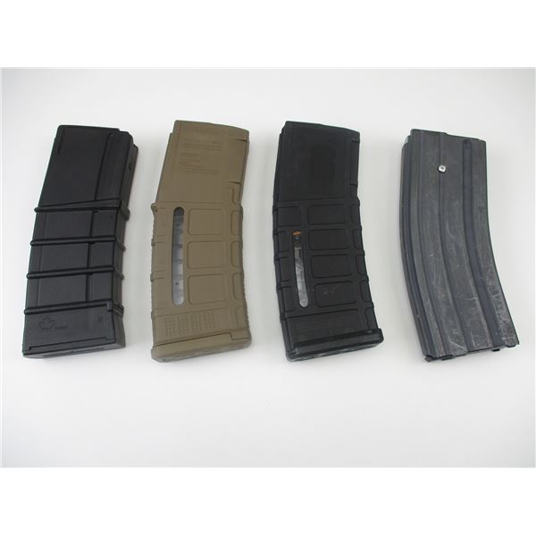 ASSORTED AR-15 STYLE RIFLE MAGAZINES