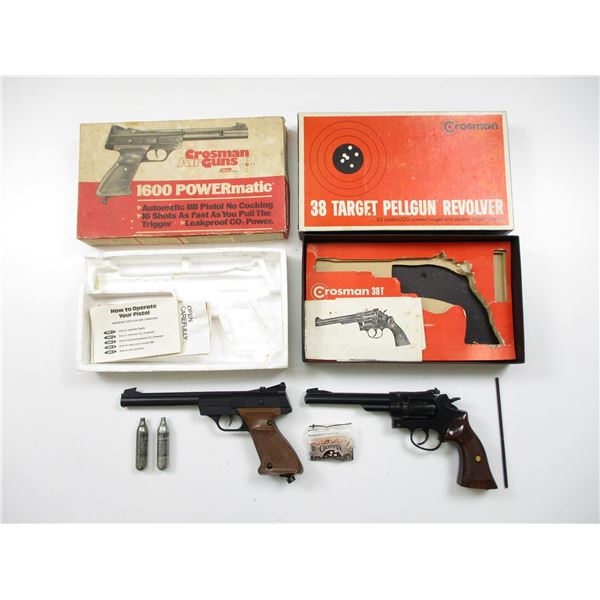 CROSMAN Co2 BB / PELLET PISTOLS