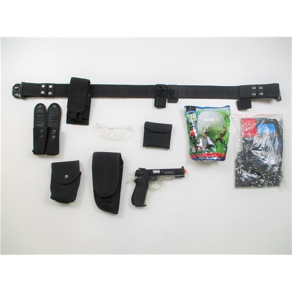 FIREPOWER BB PISTOL WITH ACCESSORIES