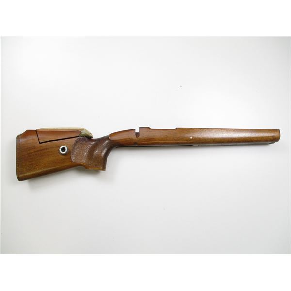 UNKNOWN WOODEN TARGET RIFLE STOCK