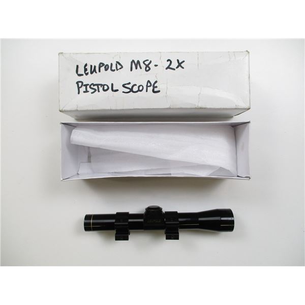 LEUPOLD M8- 2X PISTOL SCOPE