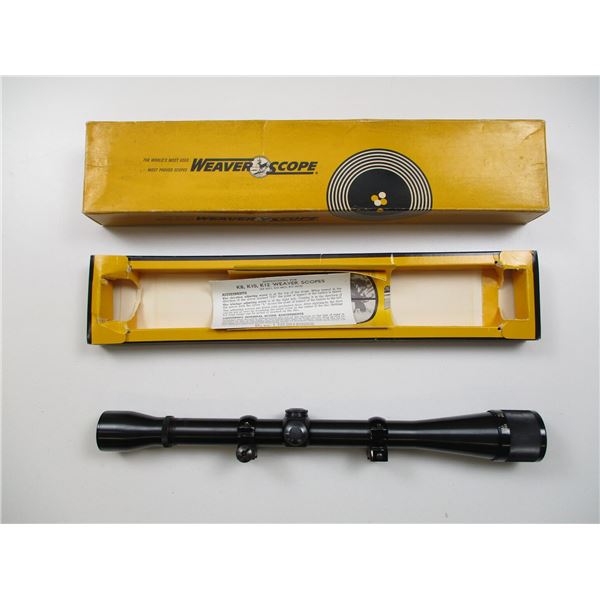 WEAVER K10 60-C RIFLE SCOPE