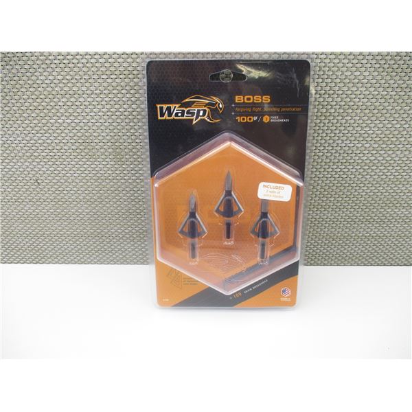 WASP BOSS BROADHEADS