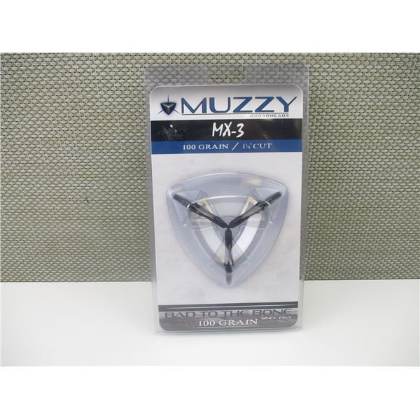 MUZZY MX-3 BROAD HEADS