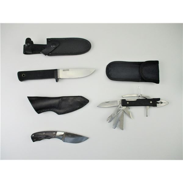 ASSORTED KNIVES ETC