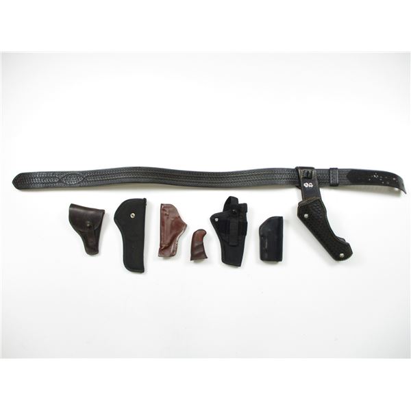 COMPETITION BELT WITH HOLSTER ETC