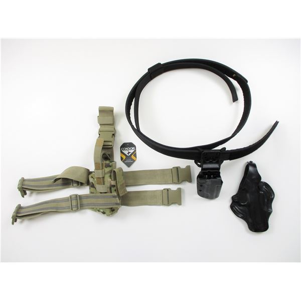 BLADETECH RANGE BELT WITH HOLSTERS