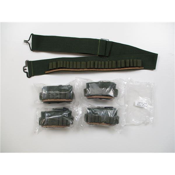 ASSORTED CARTRIDGE AMMO BELTS