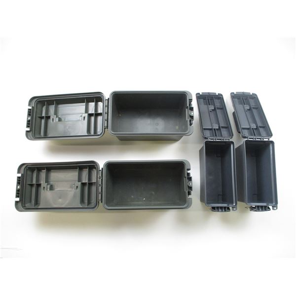 DRY/AMMO BOXES LOT