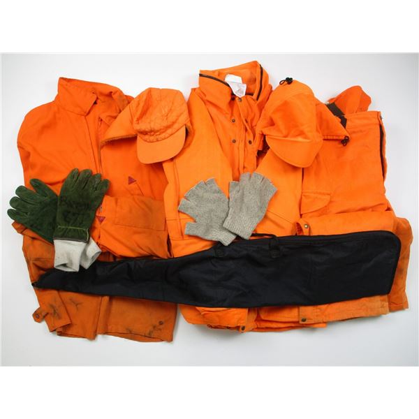 ASSORTED HUNTING CLOTHING