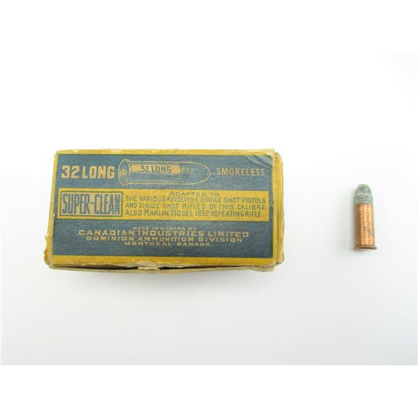 COLLECTIBLE CIL .32 LONG AMMO