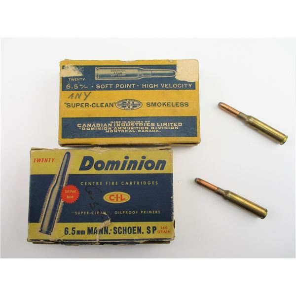 COLLECTIBLE DOMINION 6.5MM MS AMMO