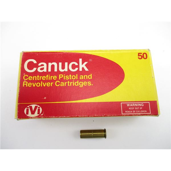 COLLECTIBLE CANUCK .38 SPECIAL AMMO