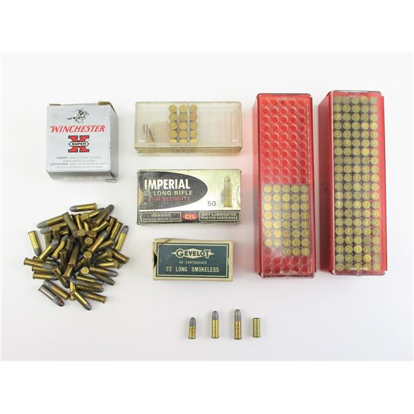 ASSORTED .22 AMMO