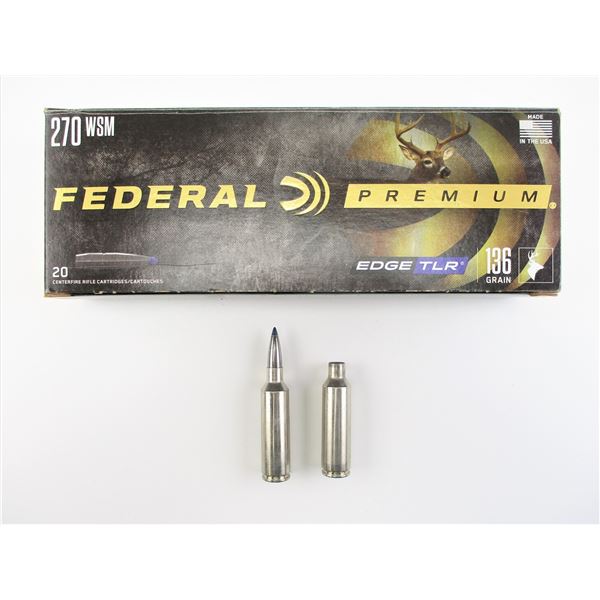FEDERAL PREMIUM .270 WSM AMMO