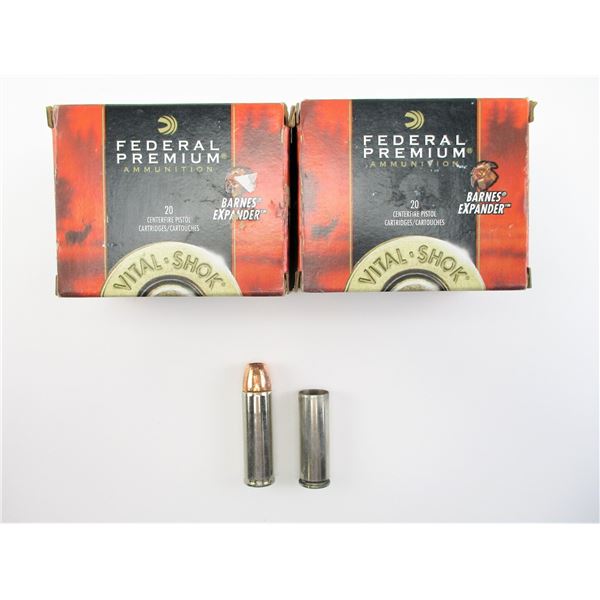 FEDERAL PREMIUM .500 S&W AMMO