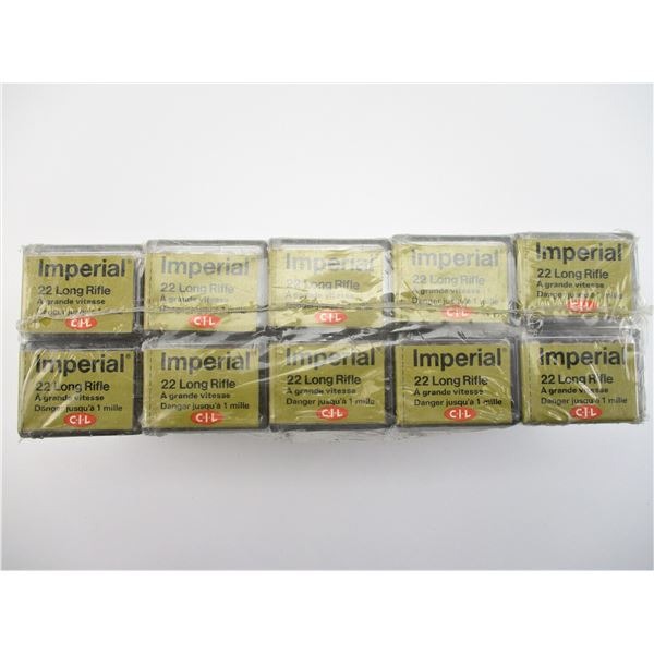 CIL IMPERIAL .22 LONG RIFLE AMMO