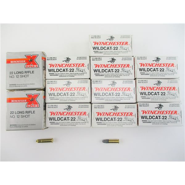 WINCHESTER .22 LONG RIFLE AMMO