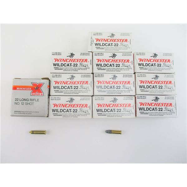 WINCHESTER .22 LONG RIFLE AMMO