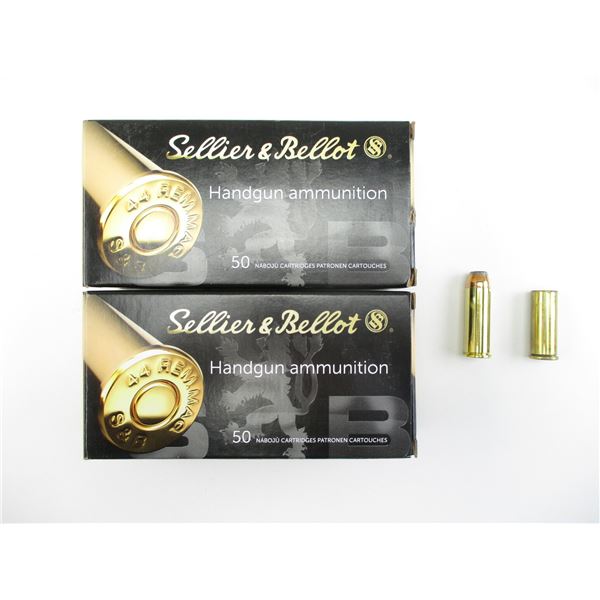 SELLIER & BELLOT .44 REM MAG AMMO