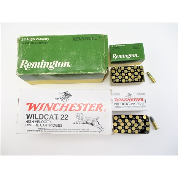 ASSORTED .22 LONG RIFLE AMMO LOT