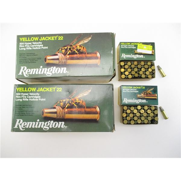 REMINGTON YELLOW JACKET .22 AMMO